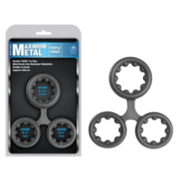 MAXIMUM METAL 3 IN 1 SILICONE ORNAMENT GREY MAXIMUM METAL 3 IN 1 SILICONE ORNAMENT GREY